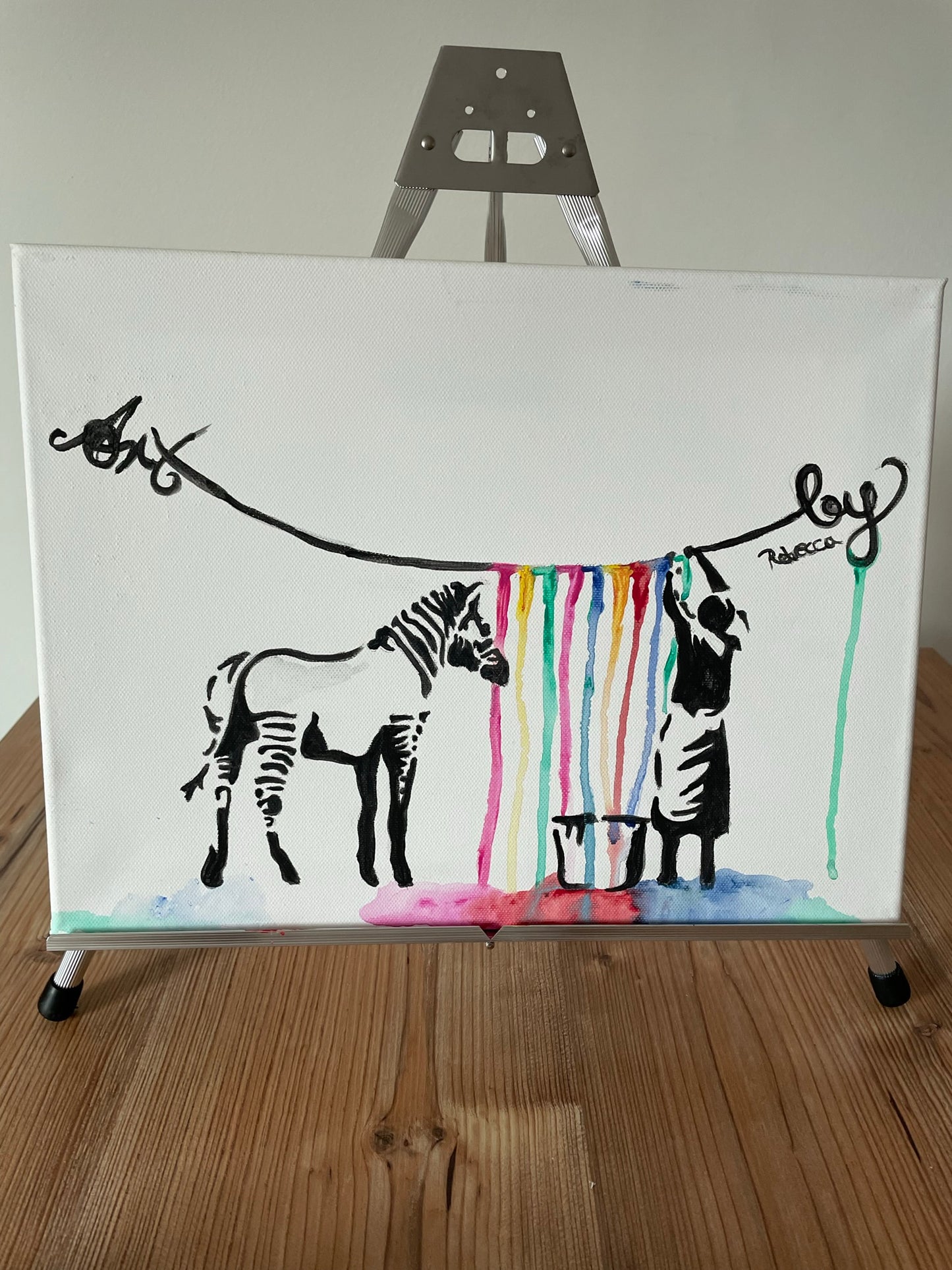 Banksy Zebra