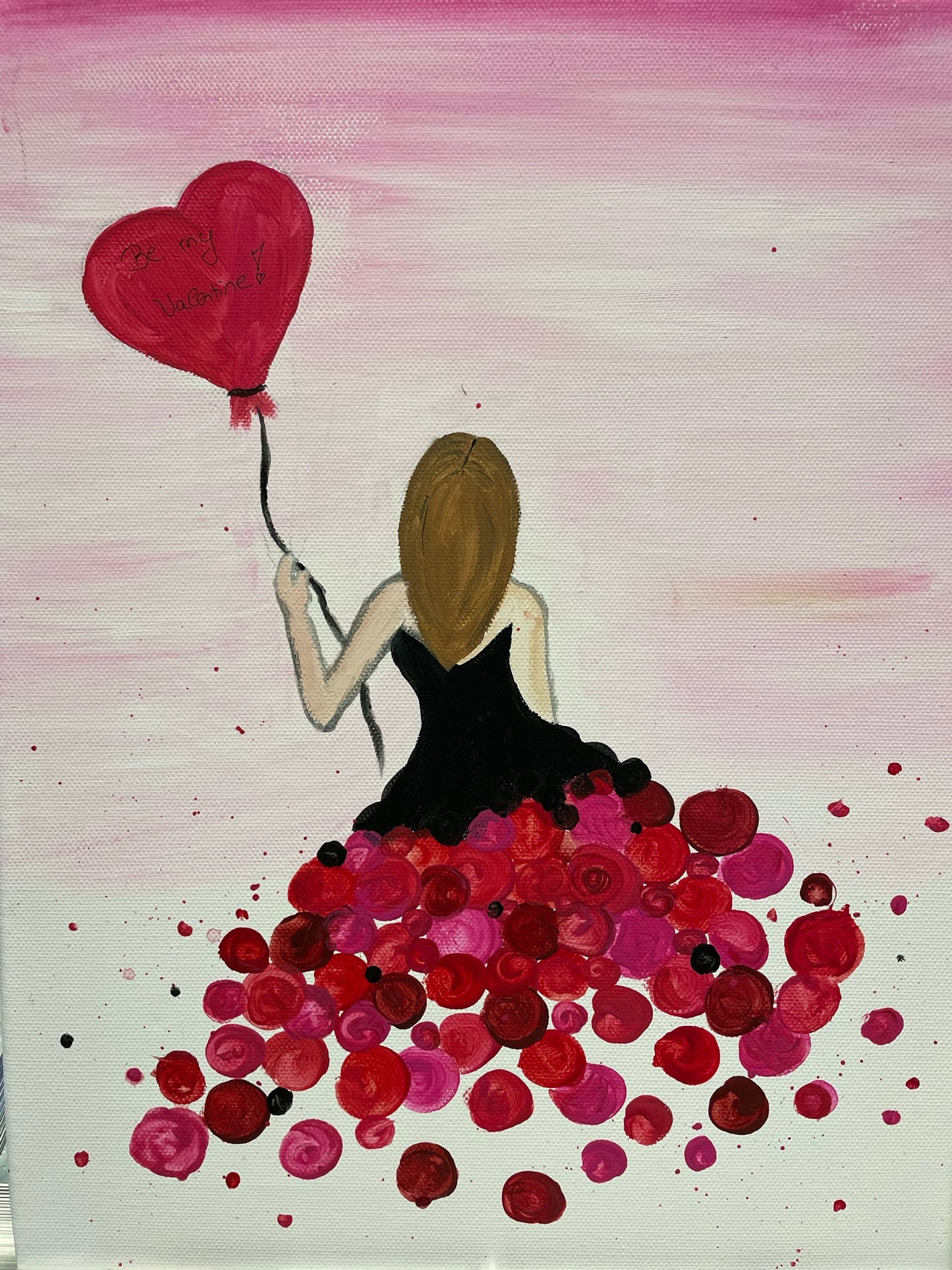 Valentins Balloon Girl